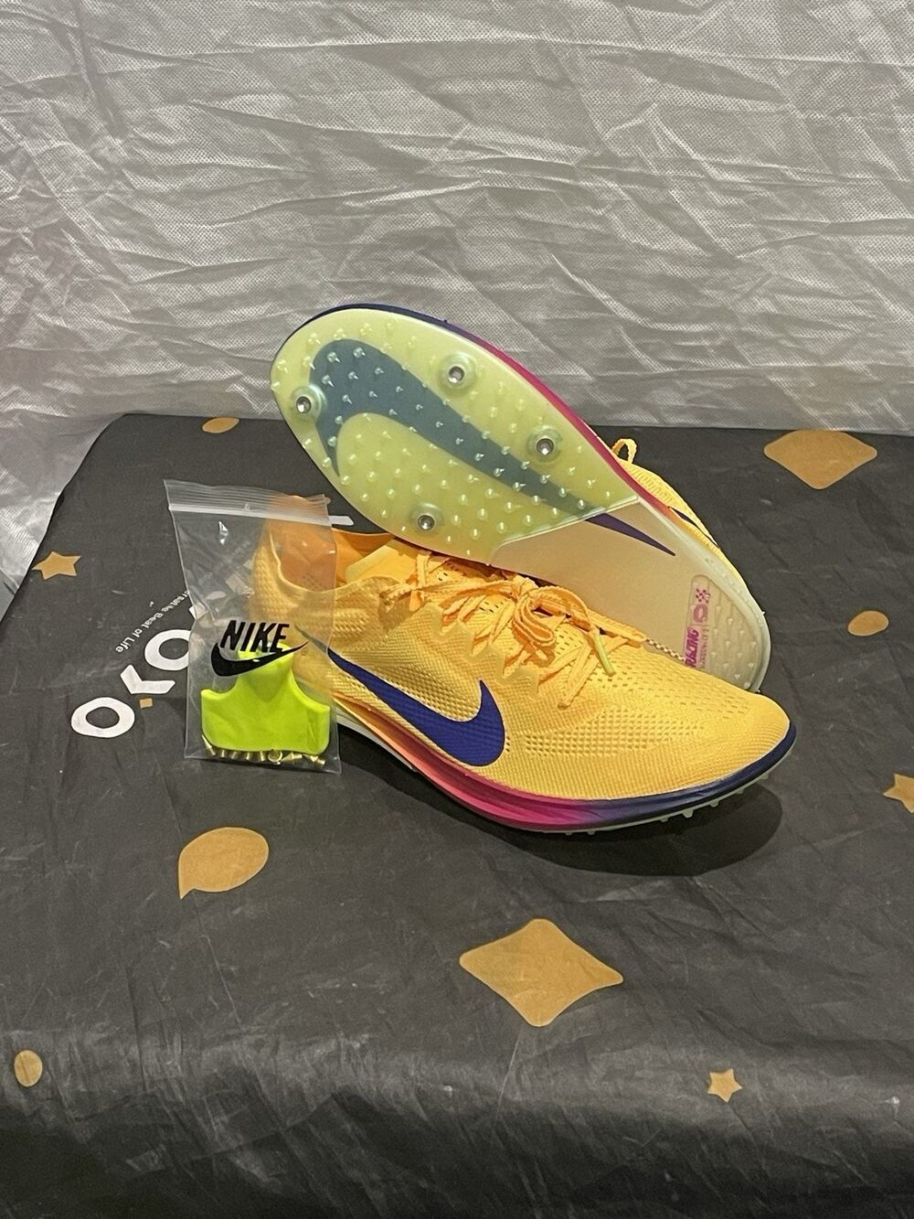 New Men’s 9.5 Nike ZoomX Dragonfly 2 Track Spikes Multicolor FD8413-800